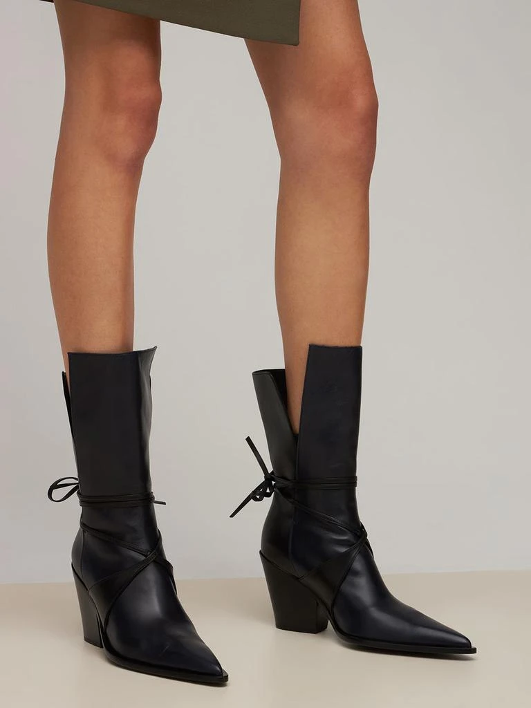 商品Peter Do|95mm Lydia Leather Boots,价格¥1691,第2张图片详细描述