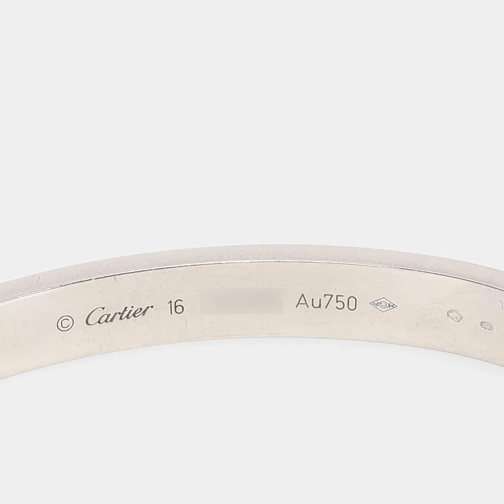 Cartier Love 18k White Gold Bracelet 16 商品