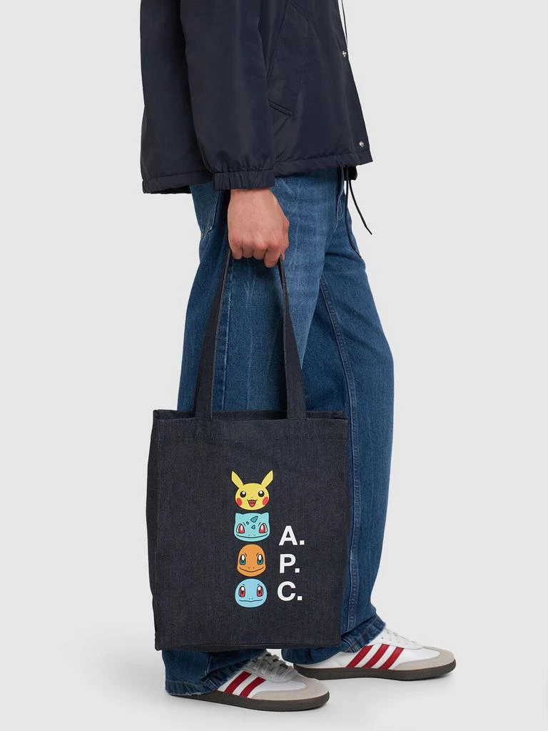 商品A.P.C.|A.p.c. X Pokémon Denim Tote Bag,价格¥796,第1张图片