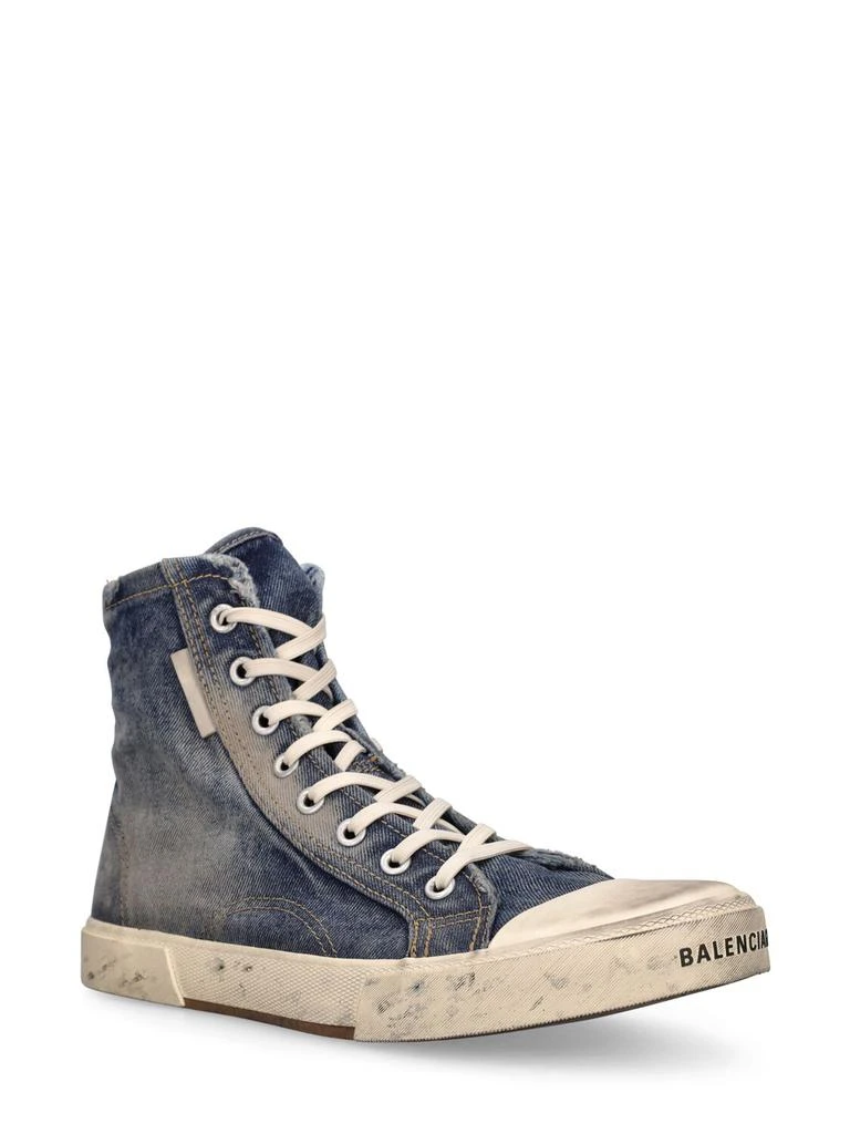 商品Balenciaga|Paris 90's Denim High Top Sneakers,价格¥4556,第2张图片详细描述