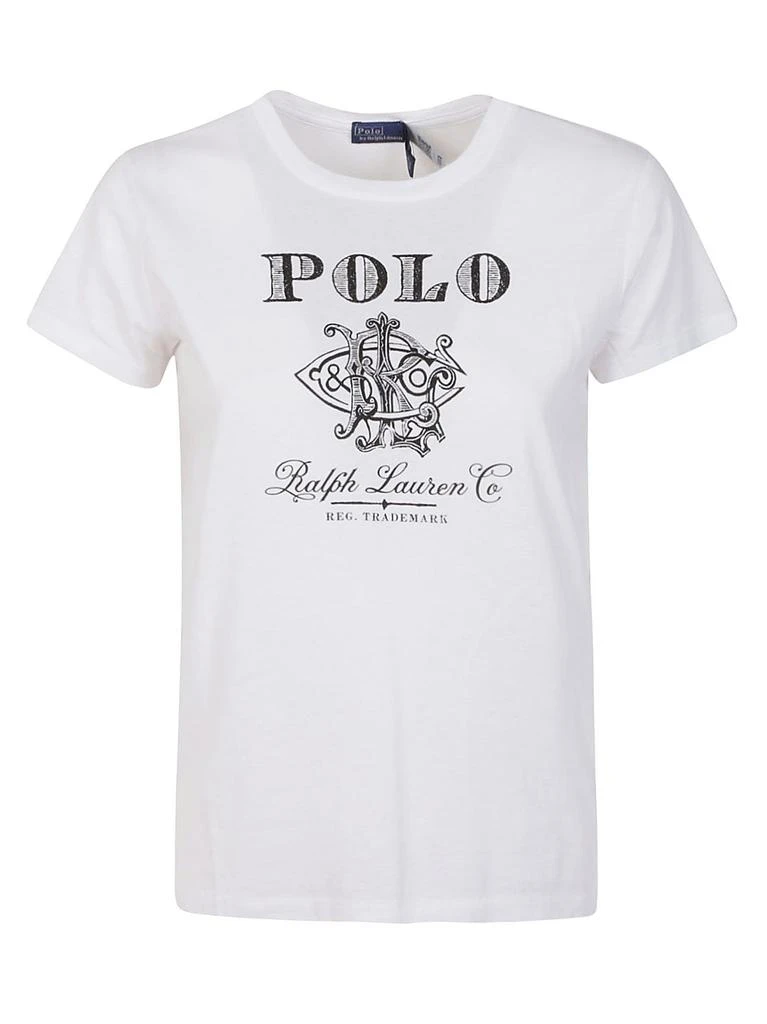 商品Ralph Lauren|Polo Ralph Lauren Graphic Printed Crewneck T-Shirt,价格¥706,第1张图片