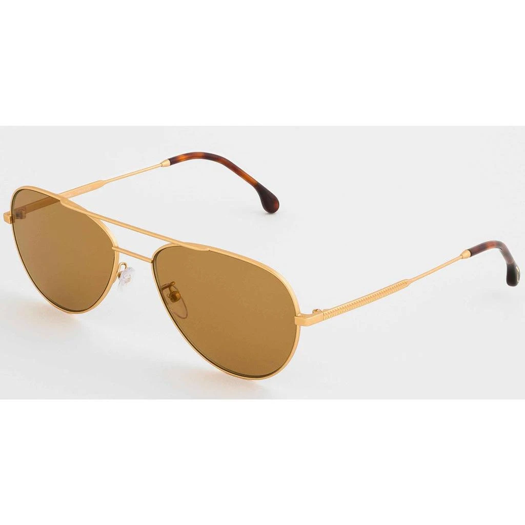 商品Paul Smith|Paul Smith Unisex Sunglasses - Angus Matte Gold Metal Frame | PSSN006V2-04-58-17-145,价格¥307,第2张图片详细描述