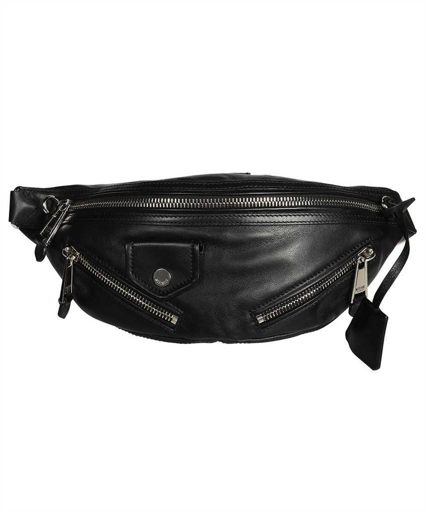 商品Moschino|Moschino BIKER CALFSKIN Belt bag,价格¥3346,第1张图片