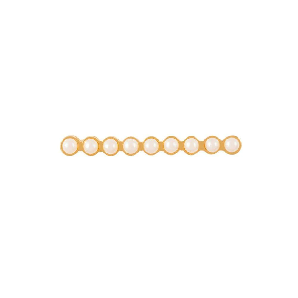 商品Susan Caplan Vintage|1980s vintage faux pearl bar brooch,价格¥233,第2张图片详细描述