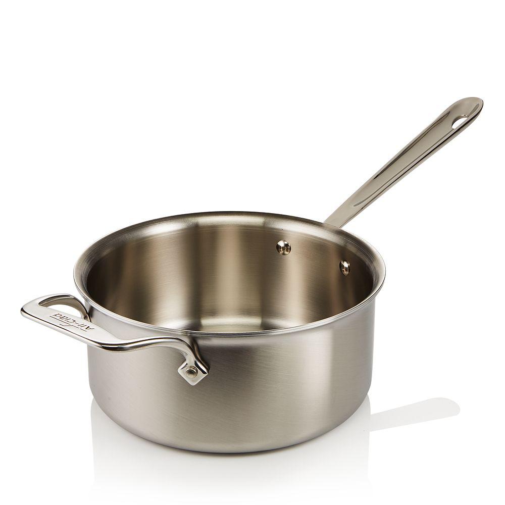 D5 Stainless Brushed 5-Ply Bonded 10-Piece Cookware Set商品第9张图片规格展示