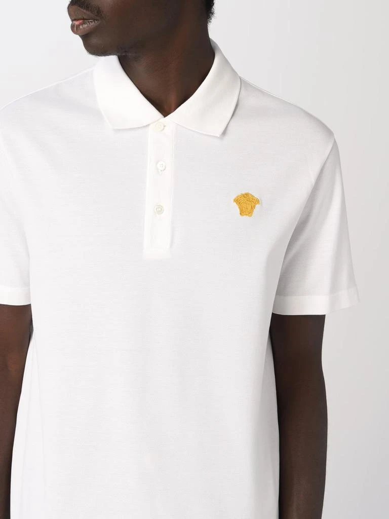 商品Versace|Versace cotton polo shirt,价格¥3326,第5张图片详细描述