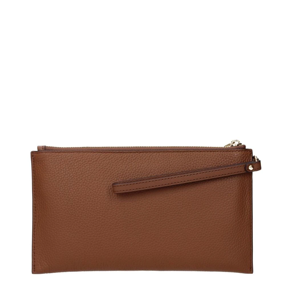 商品Michael Kors|Michael Kors Brown Leather Clutch Bags,价格¥1463,第2张图片详细描述