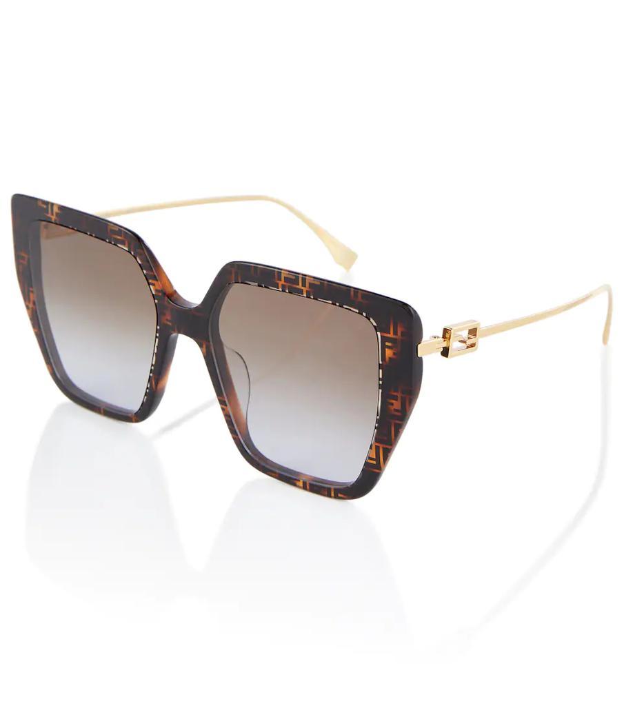商品Fendi|Baguette acetate sunglasses,价格¥2542,第6张图片详细描述