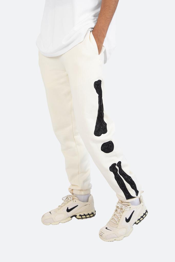 商品MNML|Skeleton Sweatpants - Off White,价格¥205,第4张图片详细描述