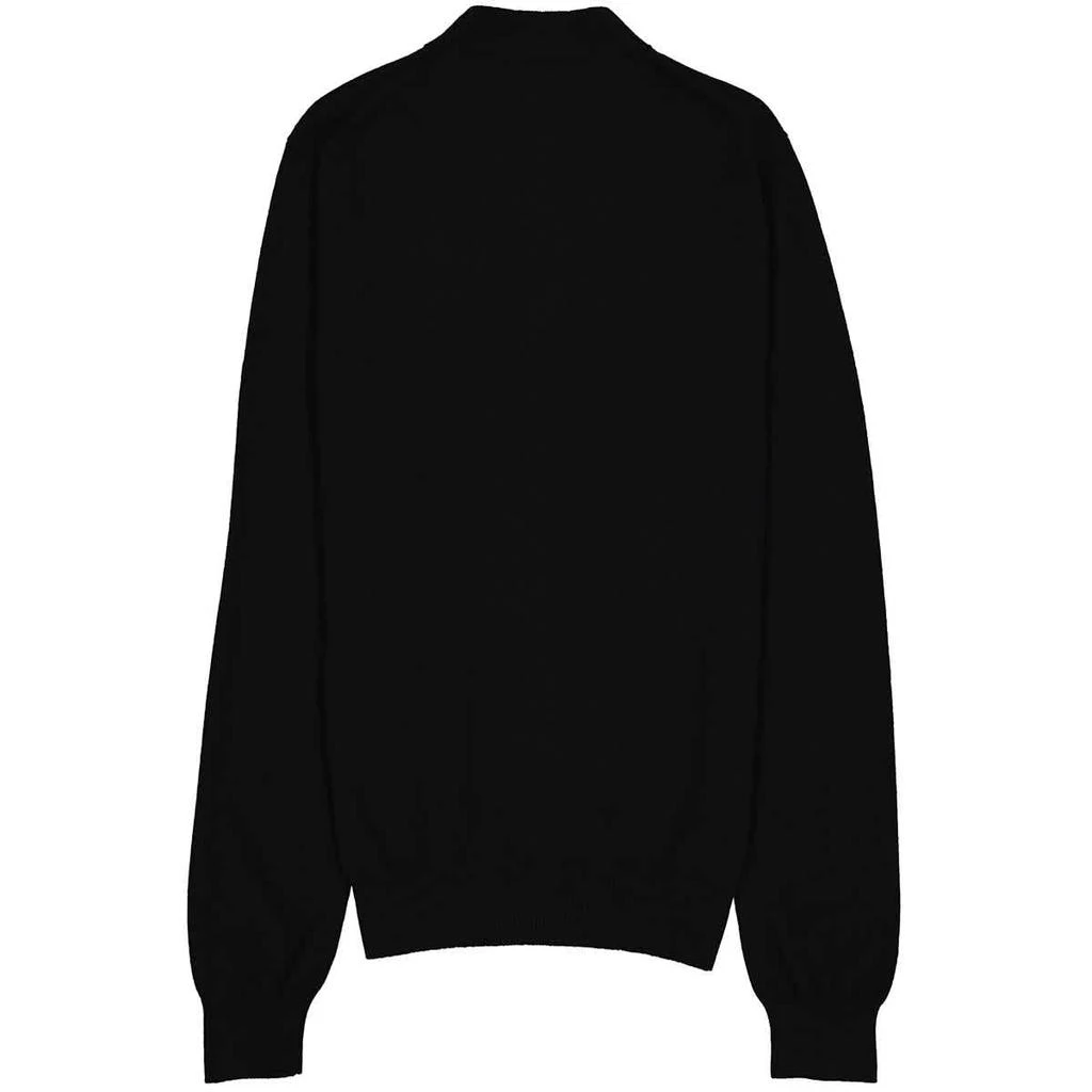 商品Comme des Garcons|Comme Des Garcons Mens Black Heart Logo Cardigan, Size Small,价格¥1477,第2张图片详细描述