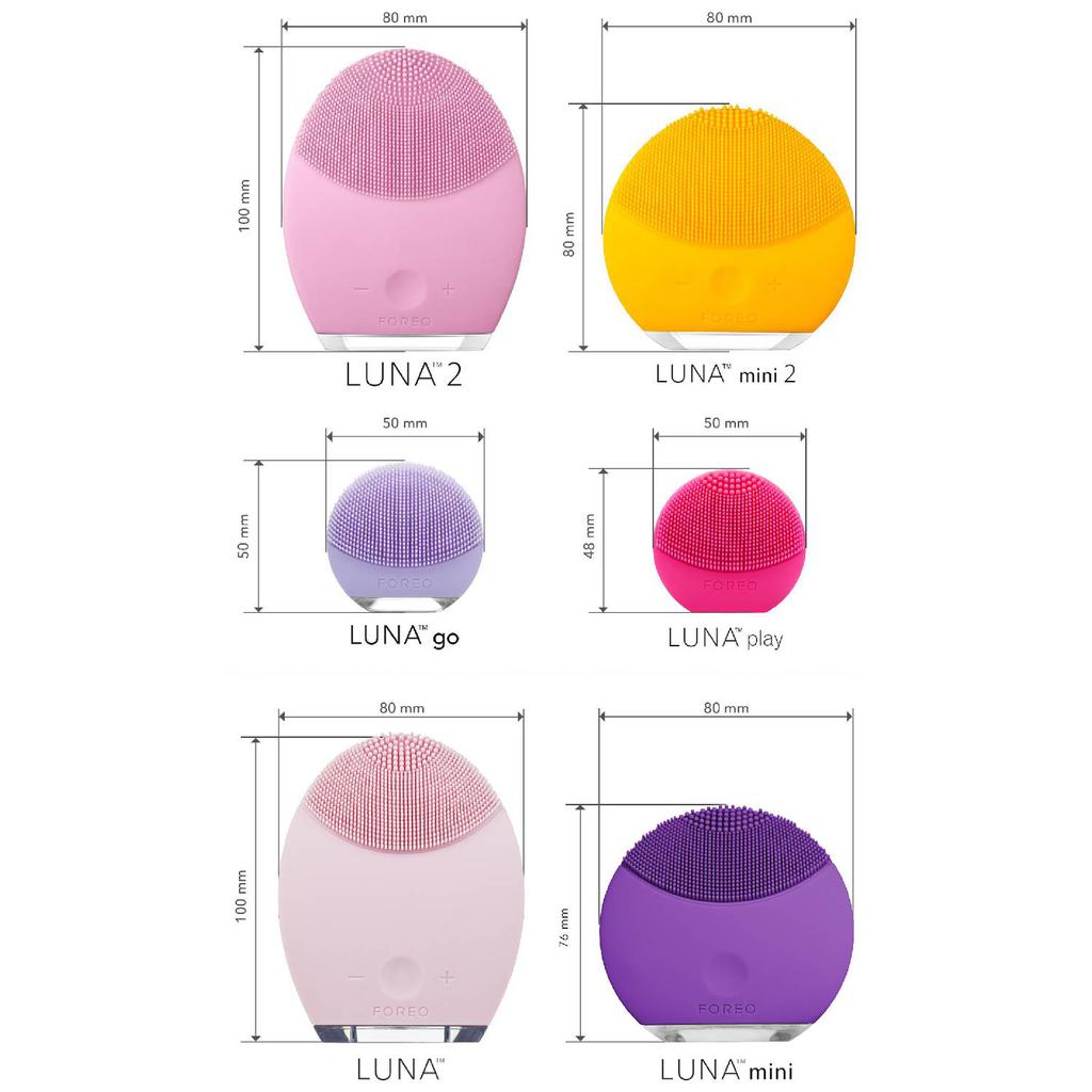 LUNA™ mini 2 硅胶洁面仪商品第4张图片规格展示