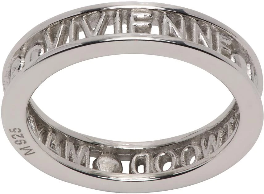 商品Vivienne Westwood|Silver Westminster Ring,价格¥817,第1张图片