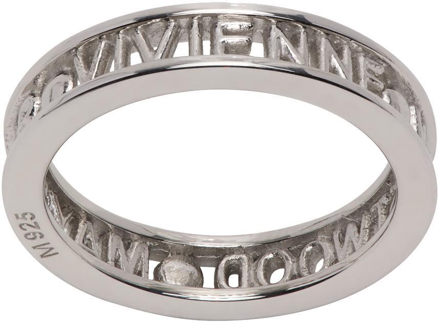 商品Vivienne Westwood|Silver Westminster Ring,价格¥886,第1张图片