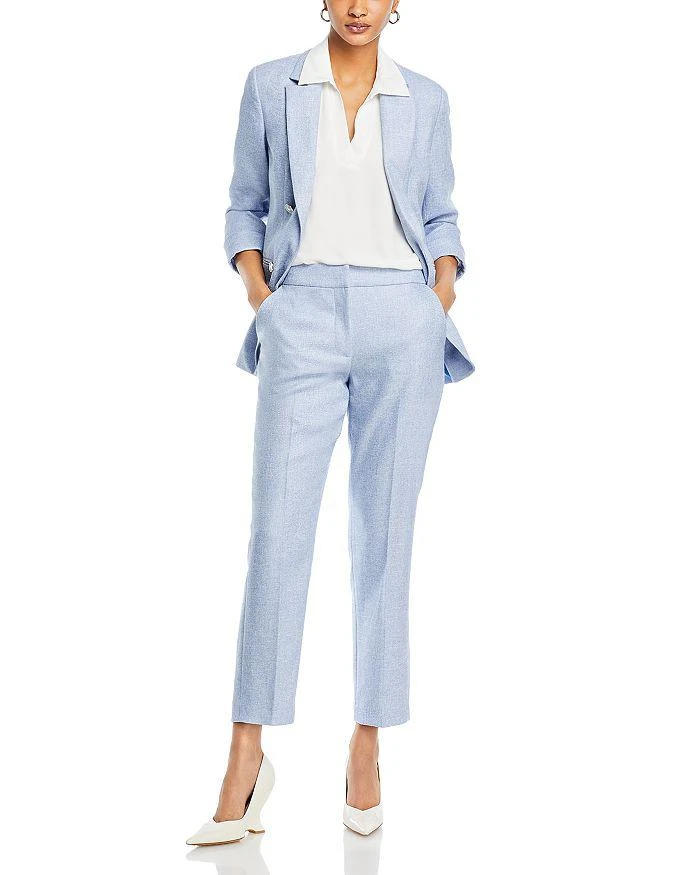 商品Tahari|Notch Collar Folder Cuff Blazer,价格¥819,第2张图片详细描述