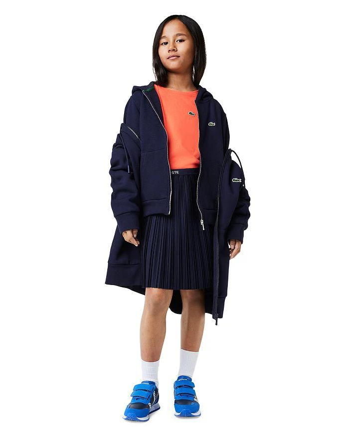 商品Lacoste|Boys' Full Zip Hooded Sweatshirt - Little Kid, Big Kid,价格¥671,第3张图片详细描述