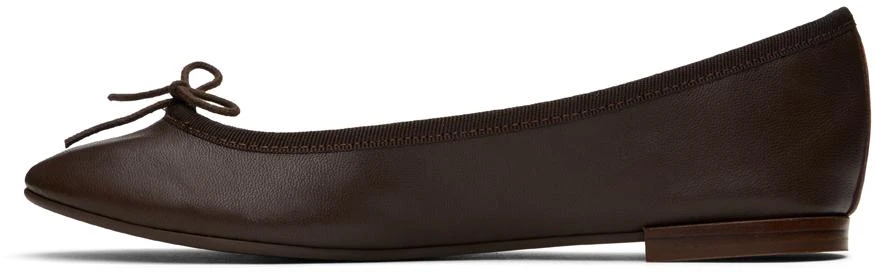 商品Repetto|Brown Cendrillon Ballerina Flats,价格¥1333,第3张图片详细描述