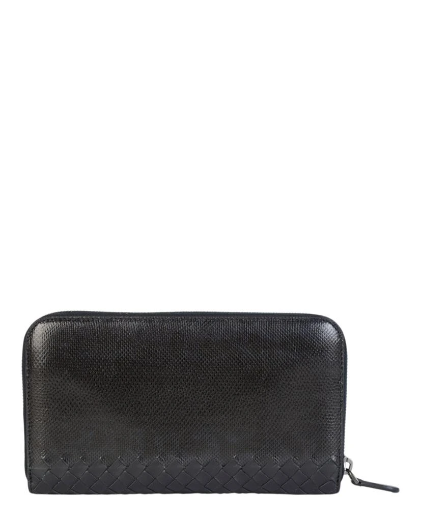 商品Bottega Veneta|Intrecciato Leather Zip-Around Wallet,价格¥1619,第4张图片详细描述