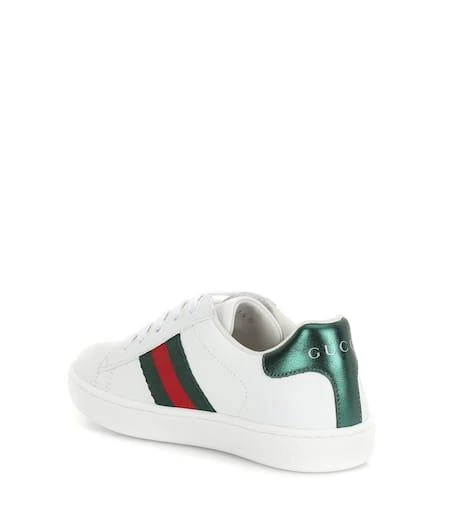 商品Gucci|Ace leather sneakers,价格¥3018,第3张图片详细描述