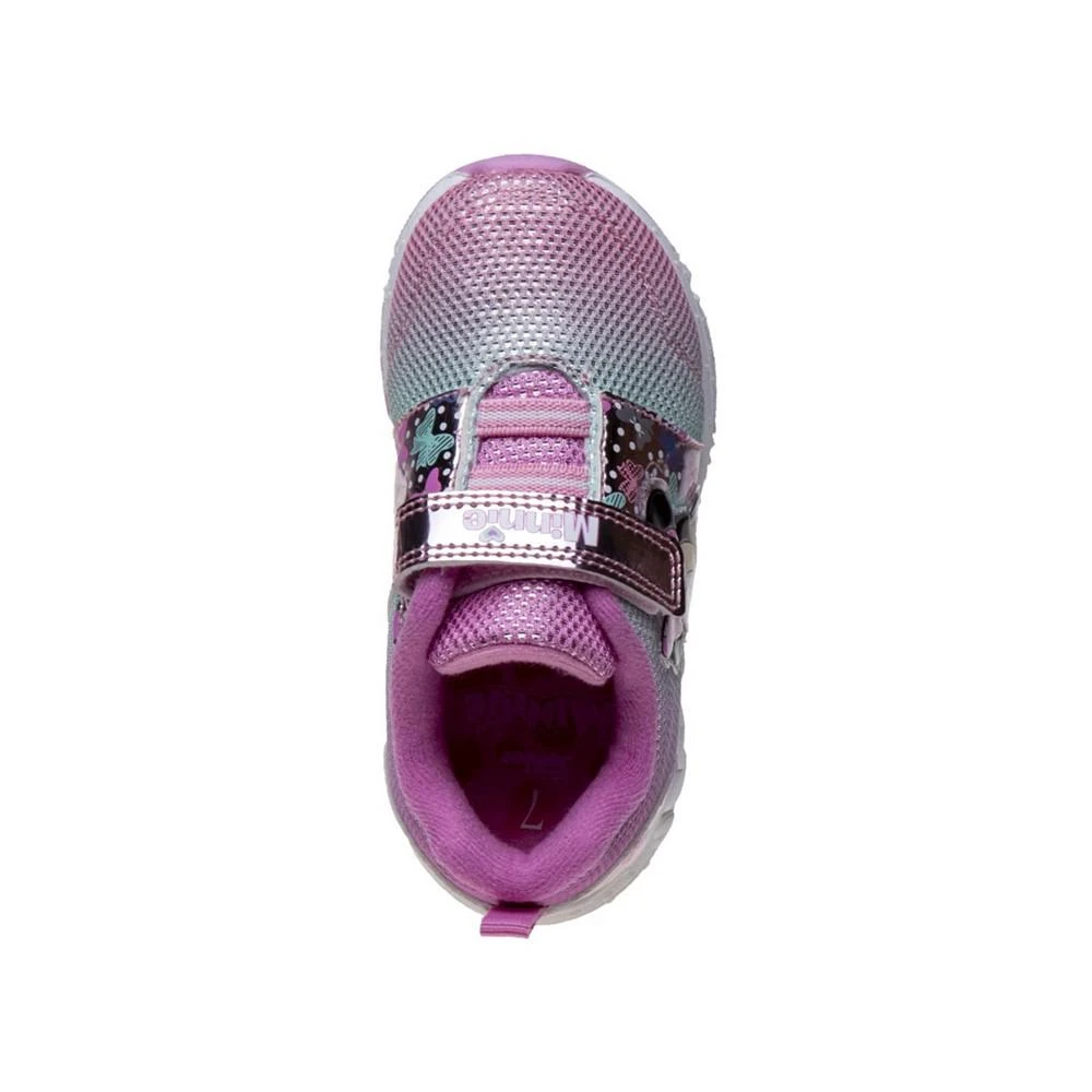 商品Disney|Little Girls Minnie Mouse Adjustable Strap Sneakers,价格¥293,第4张图片详细描述