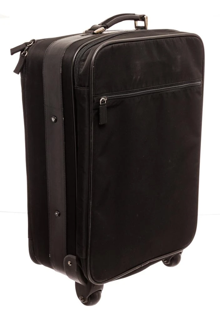 商品[二手商品] Louis Vuitton|Prada Black Tessuto Suit Case Travel Bag,价格¥11770,第3张图片详细描述