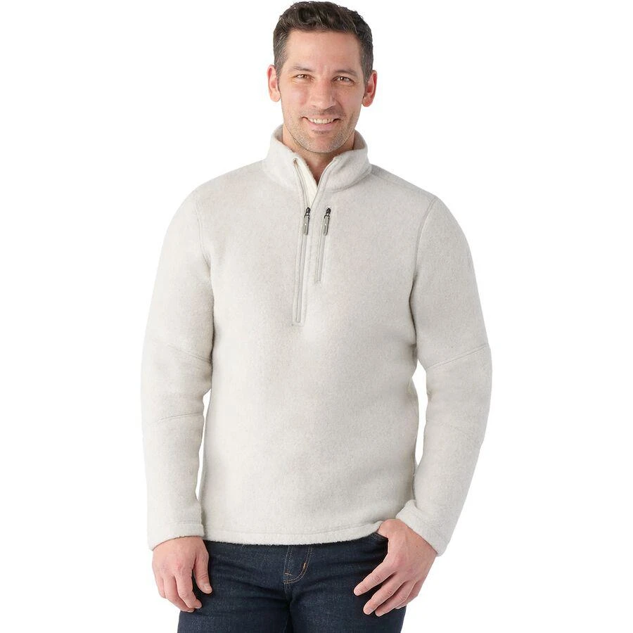 商品SmartWool|Hudson Trail Fleece 1/2-Zip Sweater - Men's,价格¥810,第1张图片