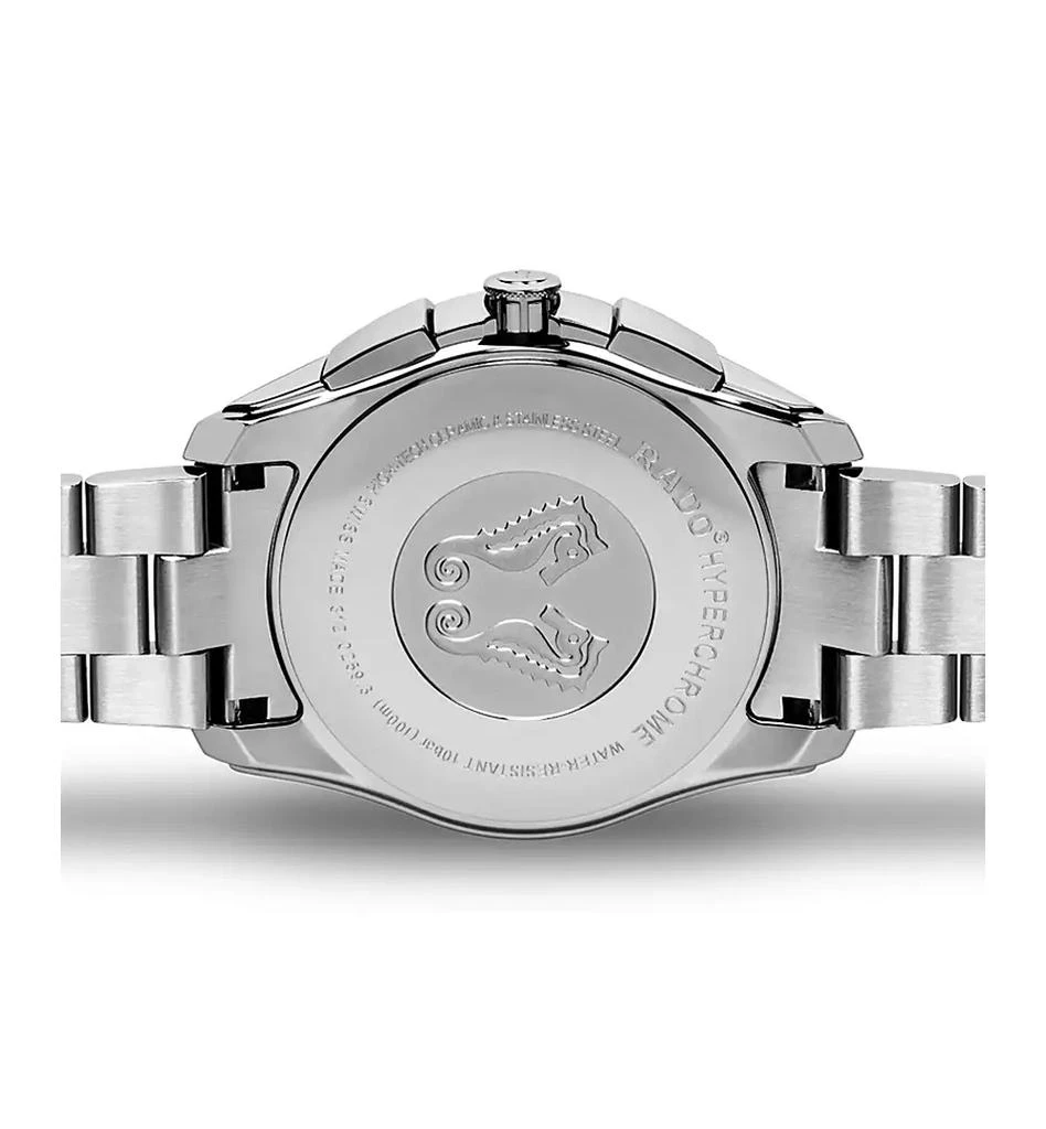 商品Rado|Men's Swiss Chronograph Hyperchrome Stainless Steel Bracelet Watch 44.9mm,价格¥13767,第3张图片详细描述