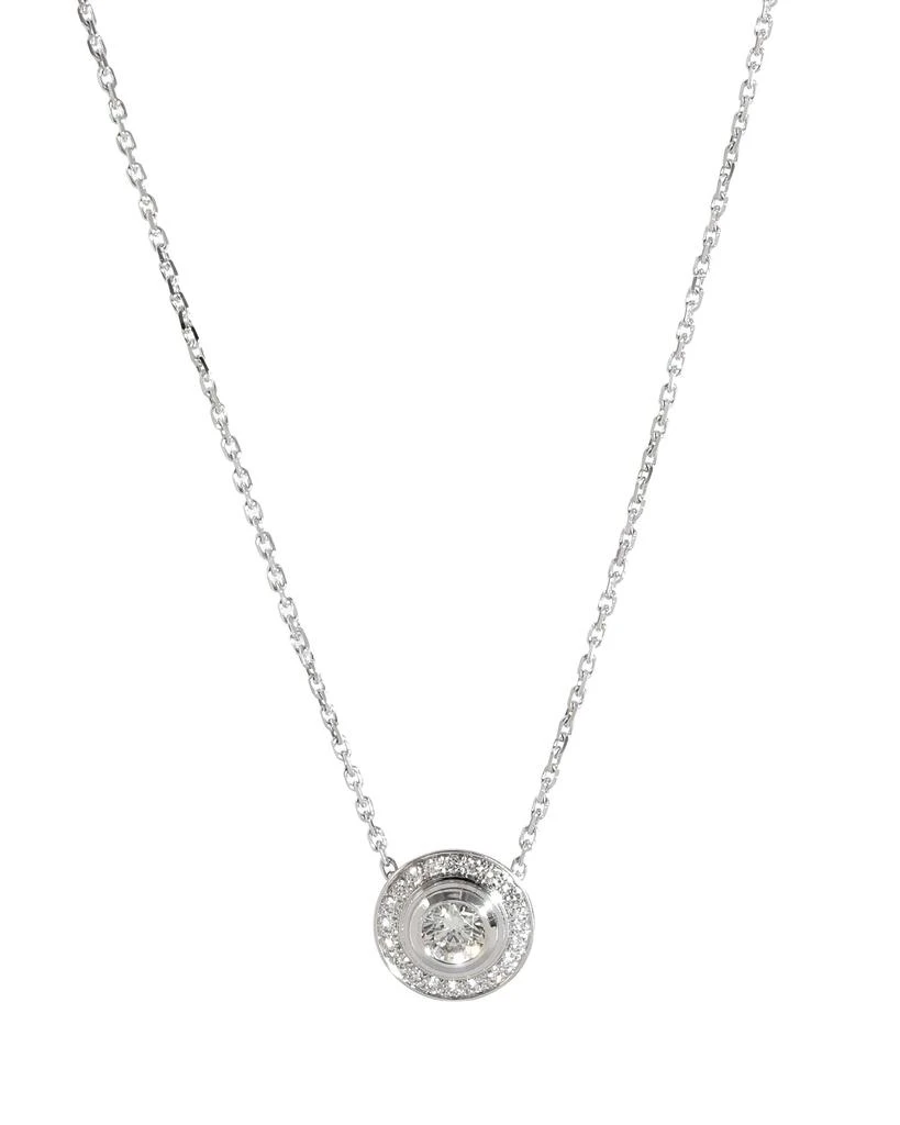 商品[二手商品] Cartier|Cartier D'Amour Necklace in 18k White Gold 0.30 CTW,价格¥25141,第1张图片