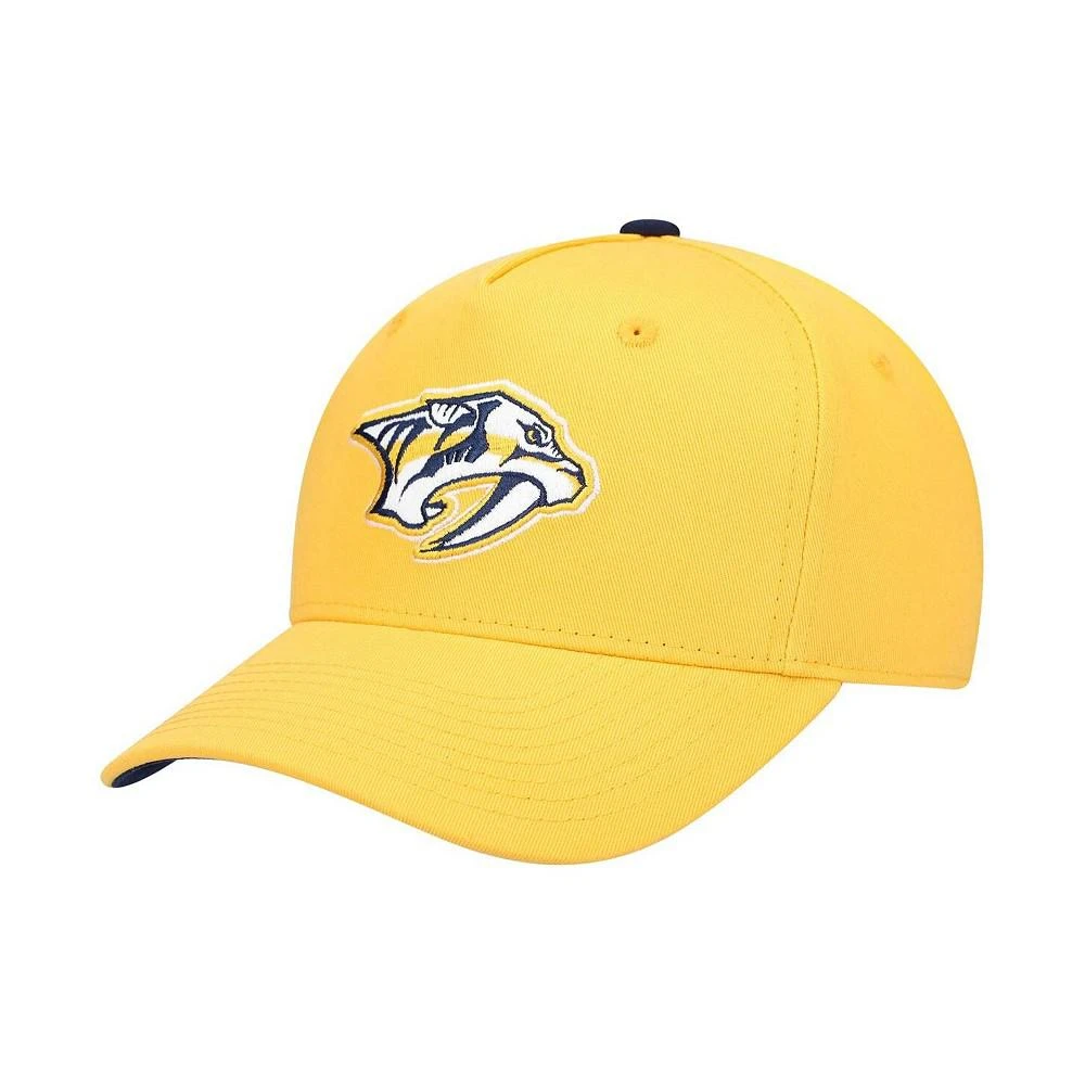 商品Outerstuff|Youth Boys and Girls Gold Nashville Predators Snapback Hat,价格¥135,第1张图片