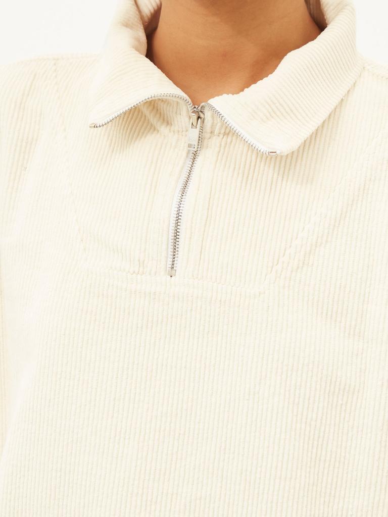 商品Les Tien|Yacht corduroy half-zip sweatshirt,价格¥974,第5张图片详细描述