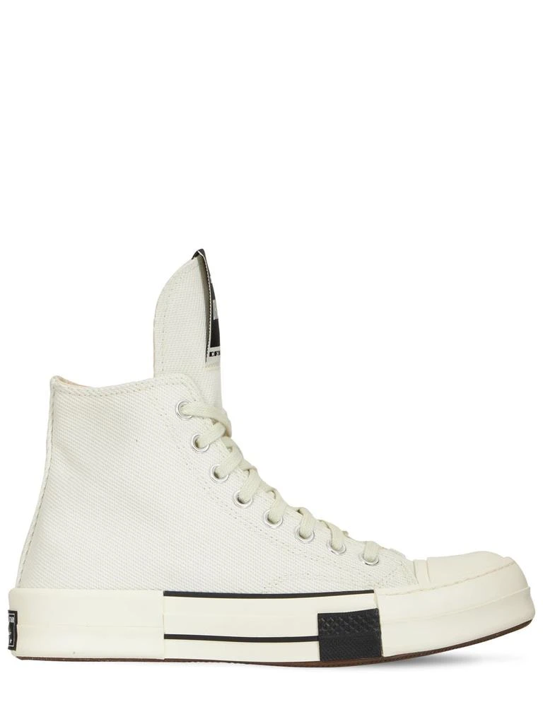 商品DRKSHDW|Drkstar Canvas High-top Sneakers,价格¥1313,第1张图片