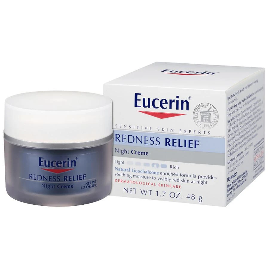 商品Eucerin|红血丝修护丝滑晚霜,价格¥116,第1张图片