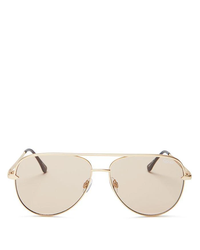 商品Quay|Women's Sahara Aviator Sunglasses, 58mm,价格¥482,第1张图片