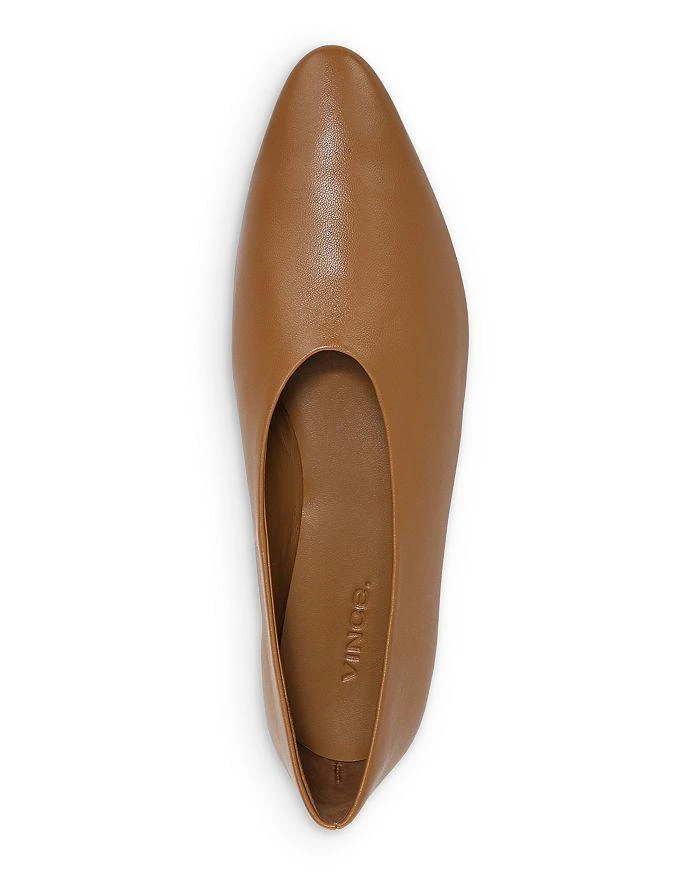 商品Vince|Women's Behati Almond Toe Slip On Flats ,价格¥1094,第3张图片详细描述