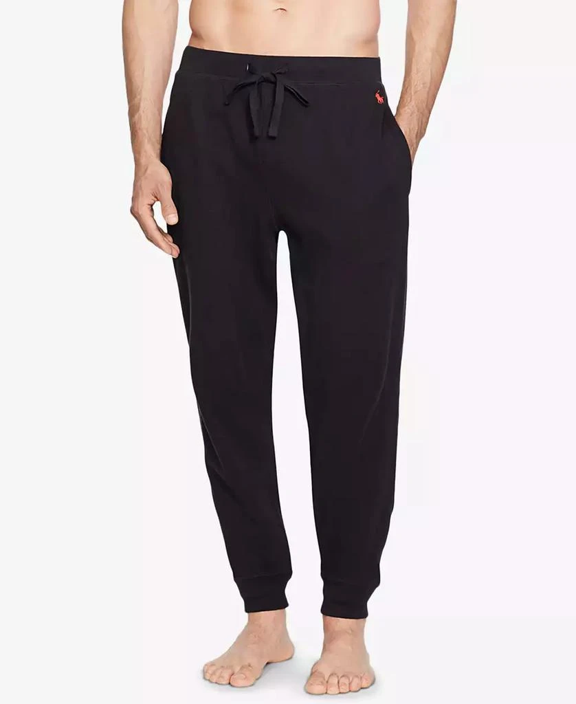 商品Ralph Lauren|Men's Waffle-Knit Sleep Jogger Pants,价格¥271,第1张图片