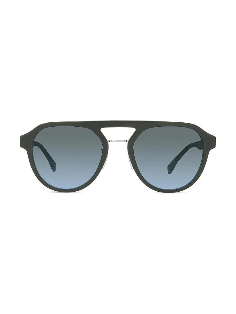 商品Fendi|54MM Pilot Sunglasses,价格¥2239,第1张图片