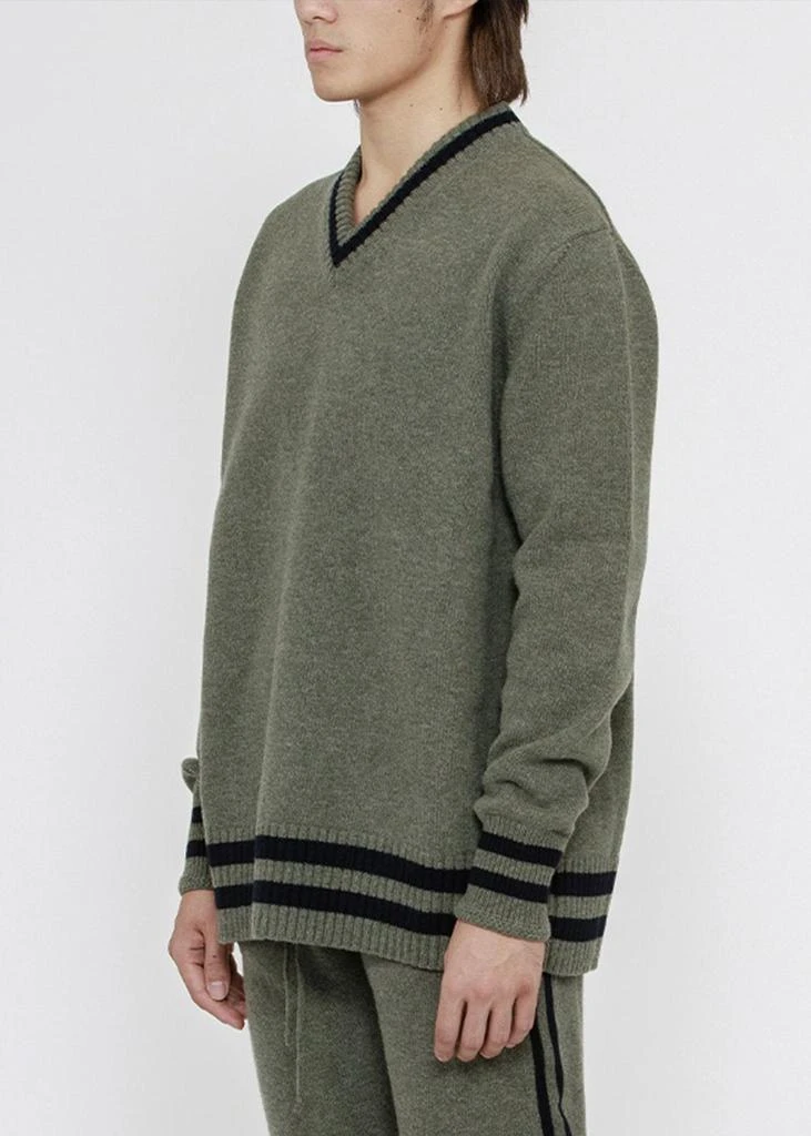 商品MAISON MARGIELA|Maison Margiela Stripe Wool Sweater,价格¥3756,第3张图片详细描述