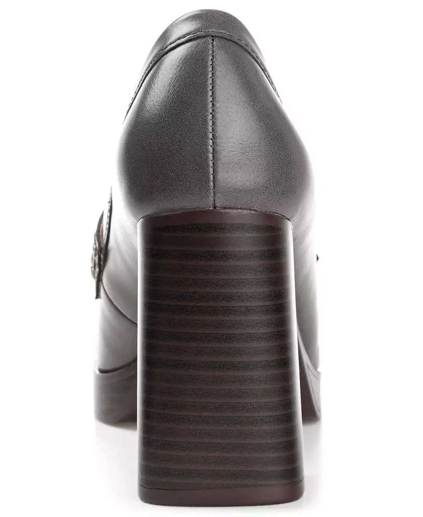 商品Journee Collection|Women's Ezzey Block Heel Loafers,价格¥356,第3张图片详细描述