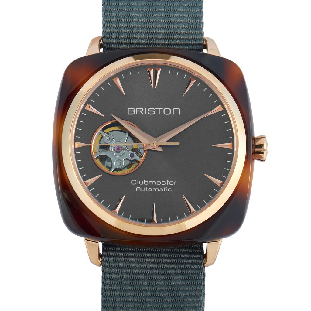 Briston Clubmaster Iconic Acetate Gold Watch 19740.PRA.TI.11.NG商品第1张图片规格展示
