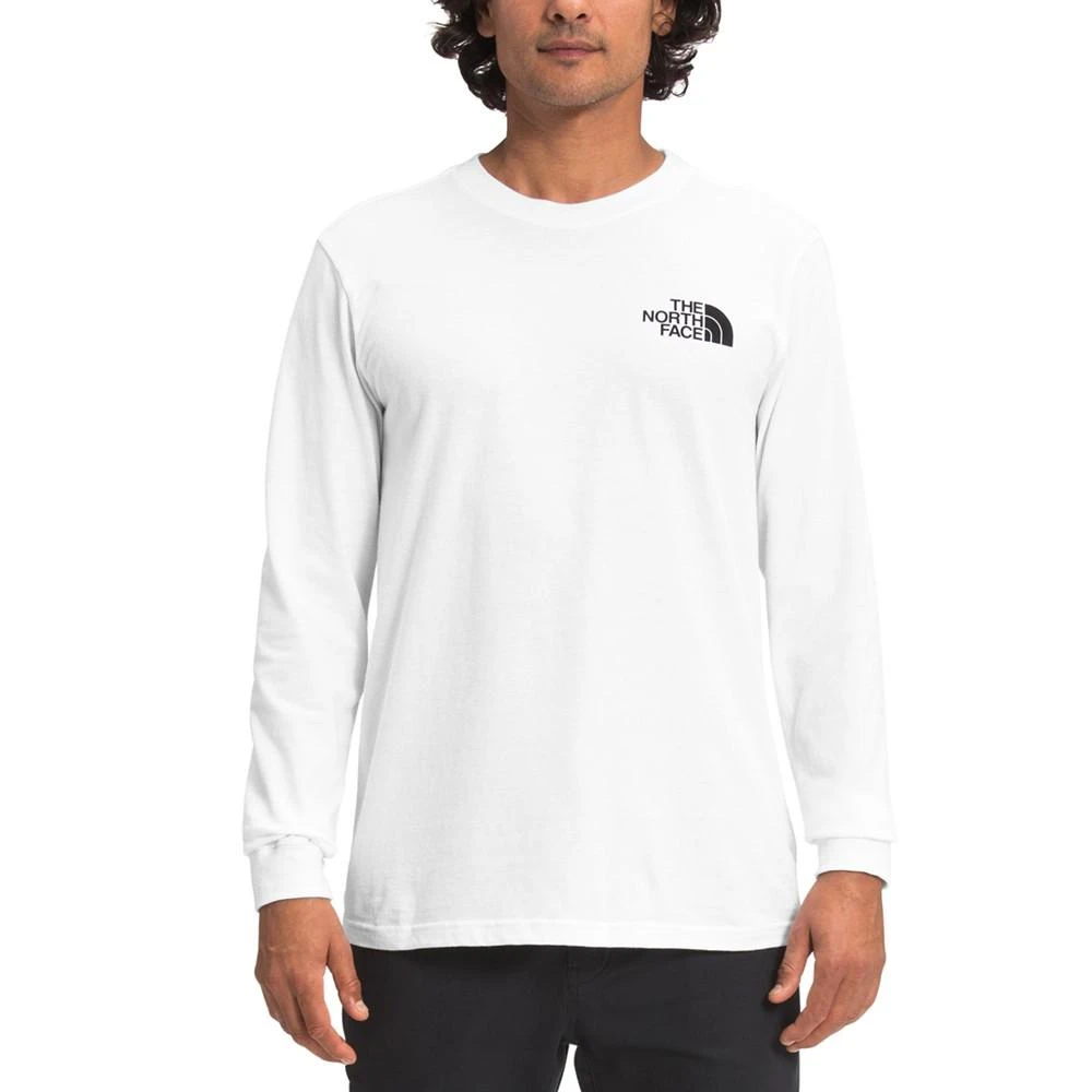 商品The North Face|Men's Never Stop Exploring Box Logo Graphic Long-Sleeve T-Shirt,价格¥264,第3张图片详细描述