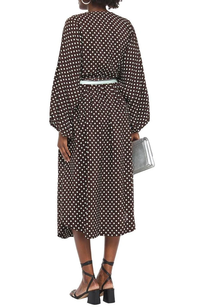 商品Zimmermann|Belted polka-dot silk-crepe midi dress,价格¥1572,第1张图片