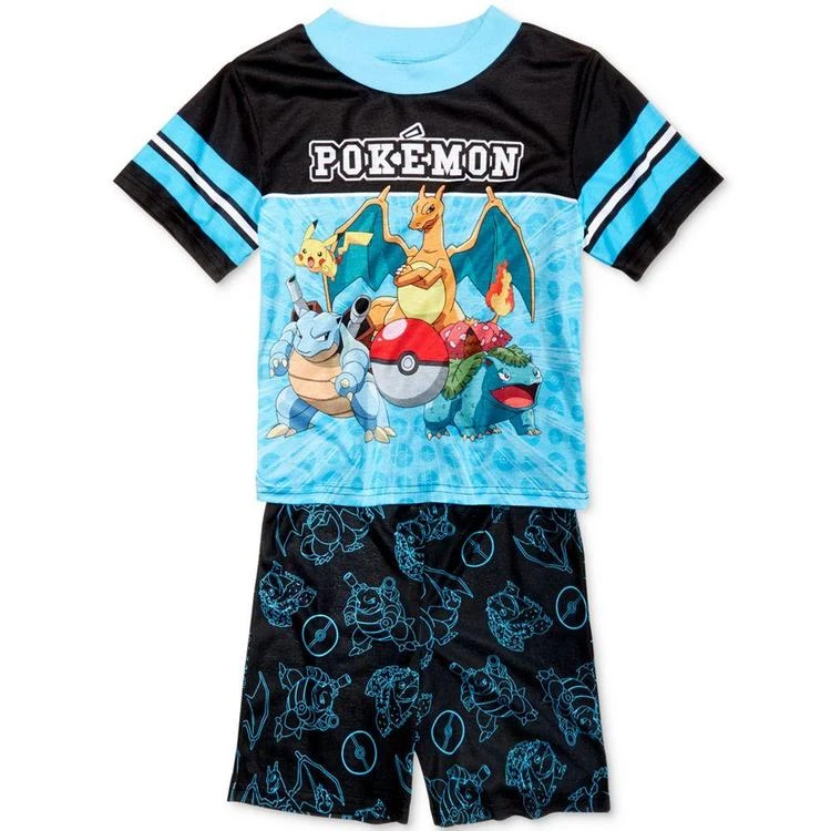 商品Pokemon|大/小童Pokémon 2-Pc. Pajama Set, Little Boys (2-7) & Big Boys (8-20),价格¥72,第1张图片