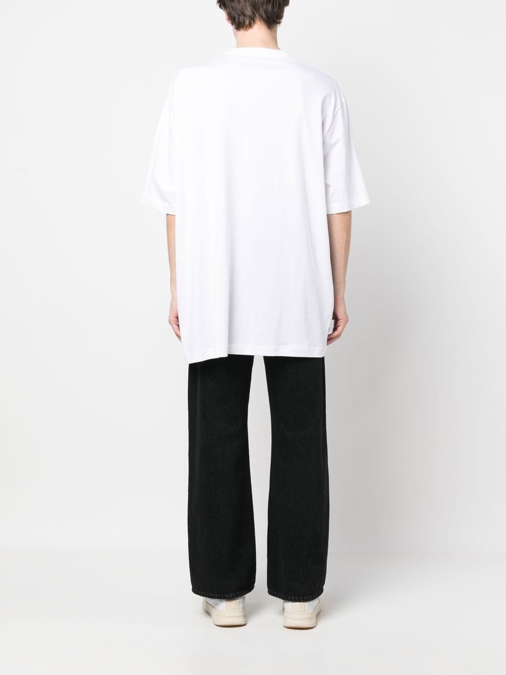 Acne Studios 女士POLO衫 CL0176D183 白色商品第3张图片规格展示