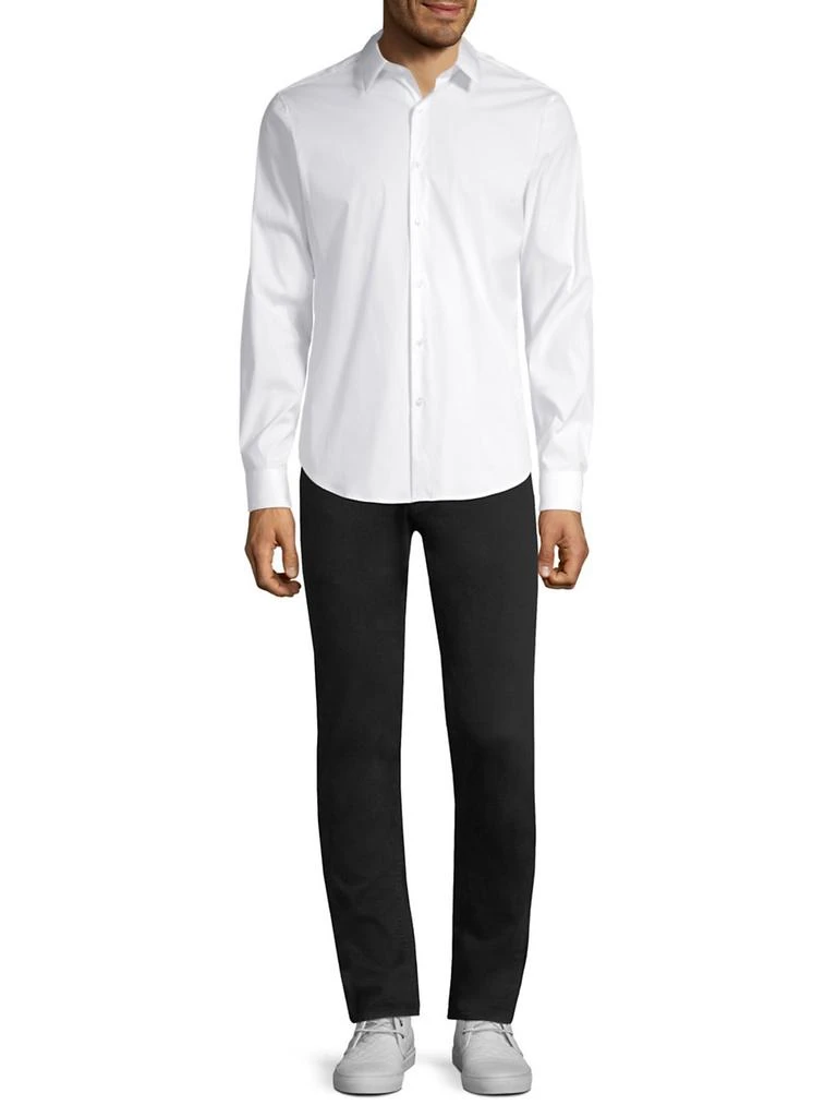 商品Theory|Sylvain Wealth Poplin Long-Sleeve Shirt,价格¥1665,第2张图片详细描述