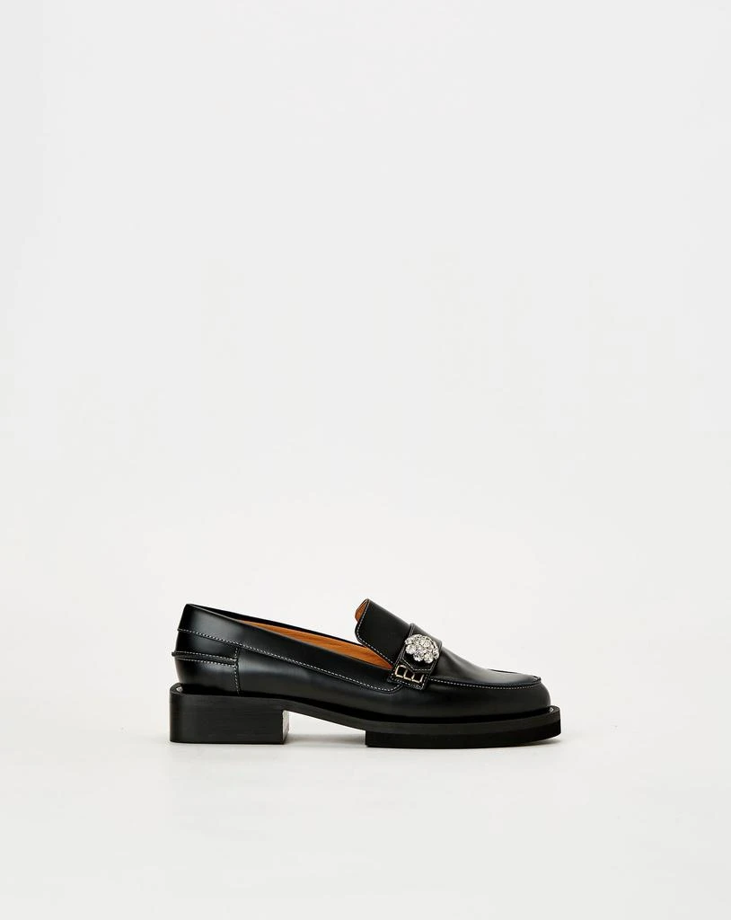 商品Ganni|Women's Embellished Loafer,价格¥1433,第1张图片