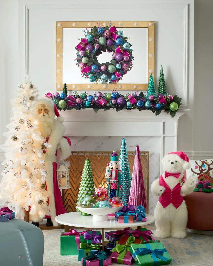 商品Ditz Designs By The Hen House|Joyful Joyful Standing White Diamond Polar Bear, 36",价格¥2193,第2张图片详细描述