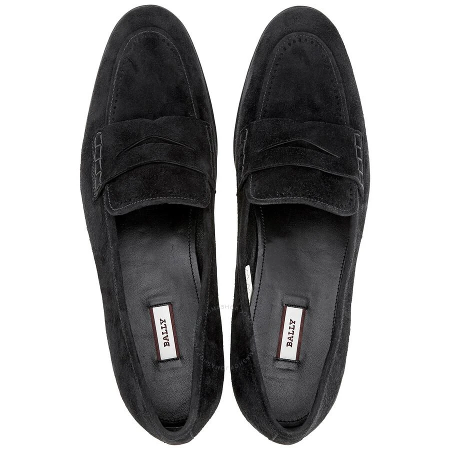 商品Bally|Ladies Black Romika Penny Loafers,价格¥1157,第3张图片详细描述