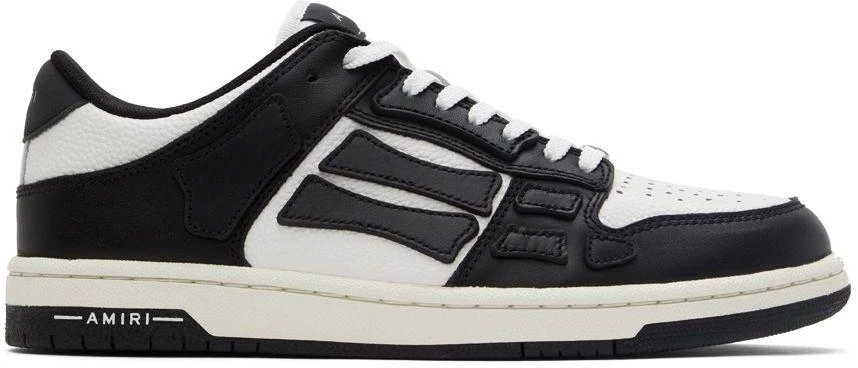 商品AMIRI|Black Skel Low Sneakers,价格¥3263,第1张图片