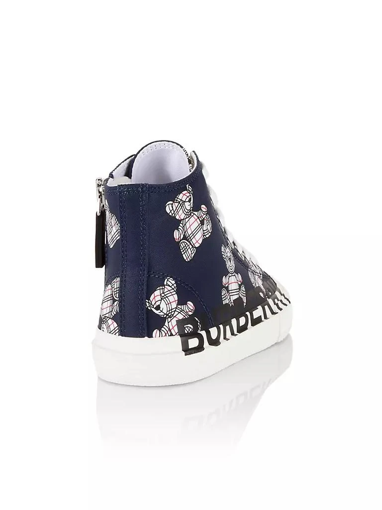 商品Burberry|Kid's Thomas Bear High-Top Sneakers,价格¥2485,第2张图片详细描述