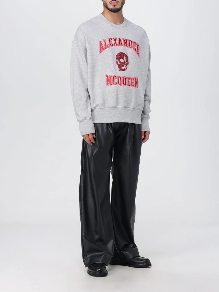 商品Alexander McQueen|Alexander McQueen sweatshirt with rhinestone skull,价格¥9313,第2张图片详细描述