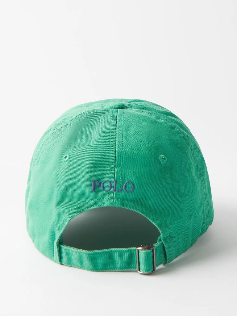 商品Ralph Lauren|Logo-embroidered cotton-twill cap,价格¥455,第4张图片详细描述